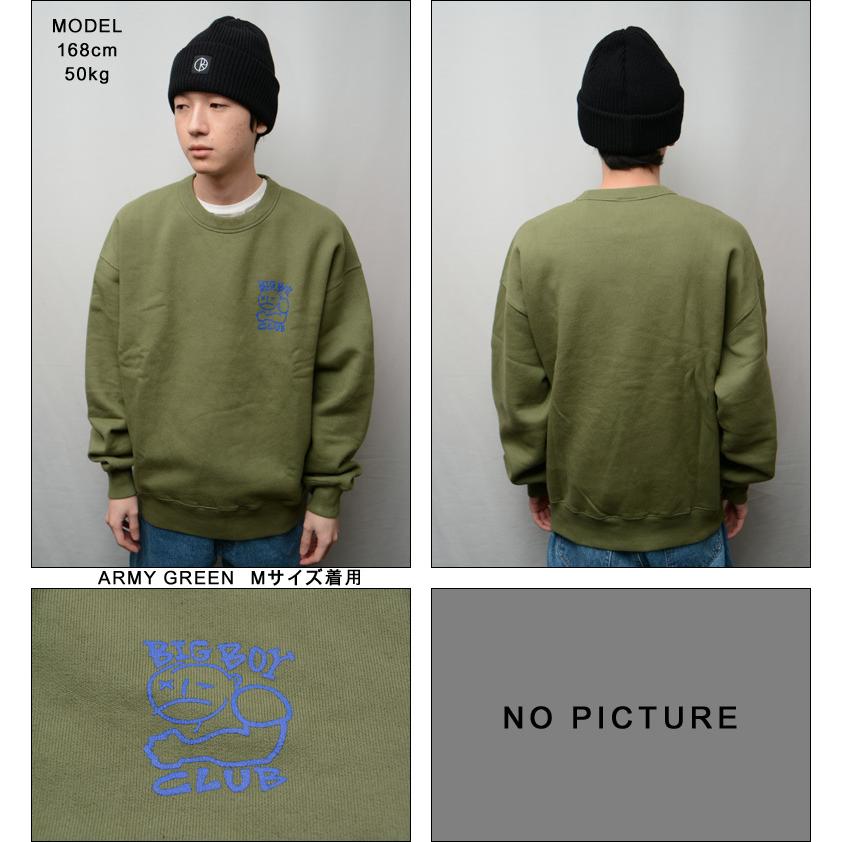 POLAR SKATE CO. BIG BOY CLUB CREW NECK ポーラースケートカンパニー 