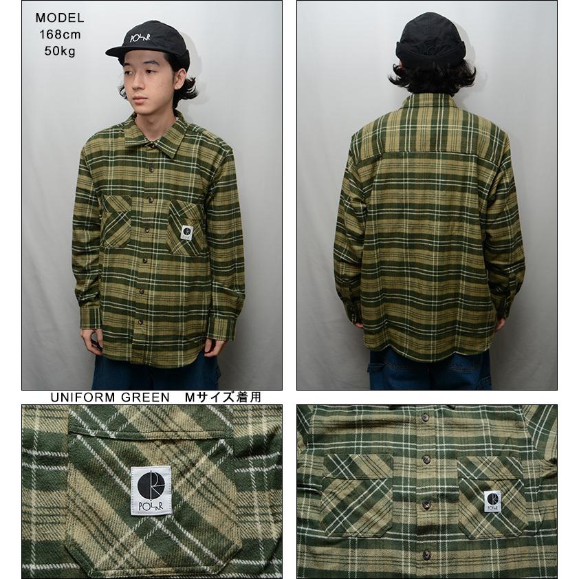 ポーラースケートカンパニー シャツ ) POLAR SKATE CO. FLANNEL ポーラースケートカンパニー シャツ ) POLAR SKATE CO. FLANNEL