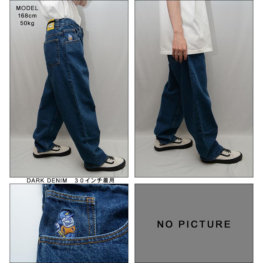 （ ポーラースケートカンパニー パンツ ） POLAR SKATE CO. '93 DENIM PANTS ジーンズ デニム バギーパンツ ワイドパンツ スケーター スケート ボトムス JEANS｜pajaboo｜07