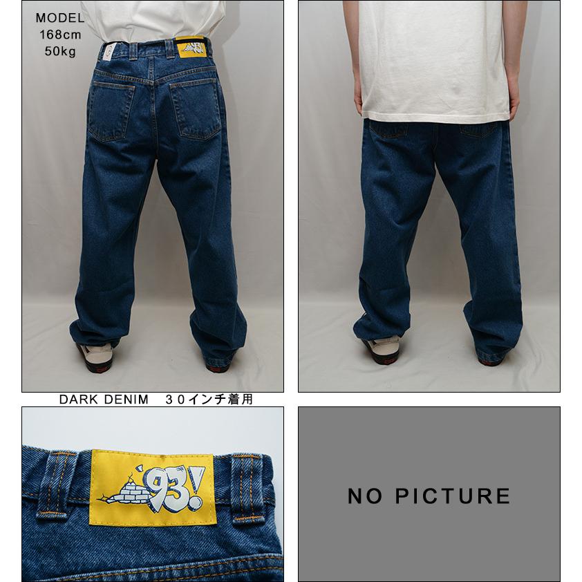 （ ポーラースケートカンパニー パンツ ） POLAR SKATE CO. '93 DENIM PANTS ジーンズ デニム バギーパンツ ワイドパンツ スケーター スケート ボトムス JEANS｜pajaboo｜08