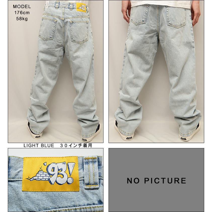 （ ポーラースケートカンパニー パンツ ） POLAR SKATE CO. '93 DENIM PANTS ジーンズ デニム バギーパンツ ワイドパンツ スケーター スケート ボトムス JEANS｜pajaboo｜13