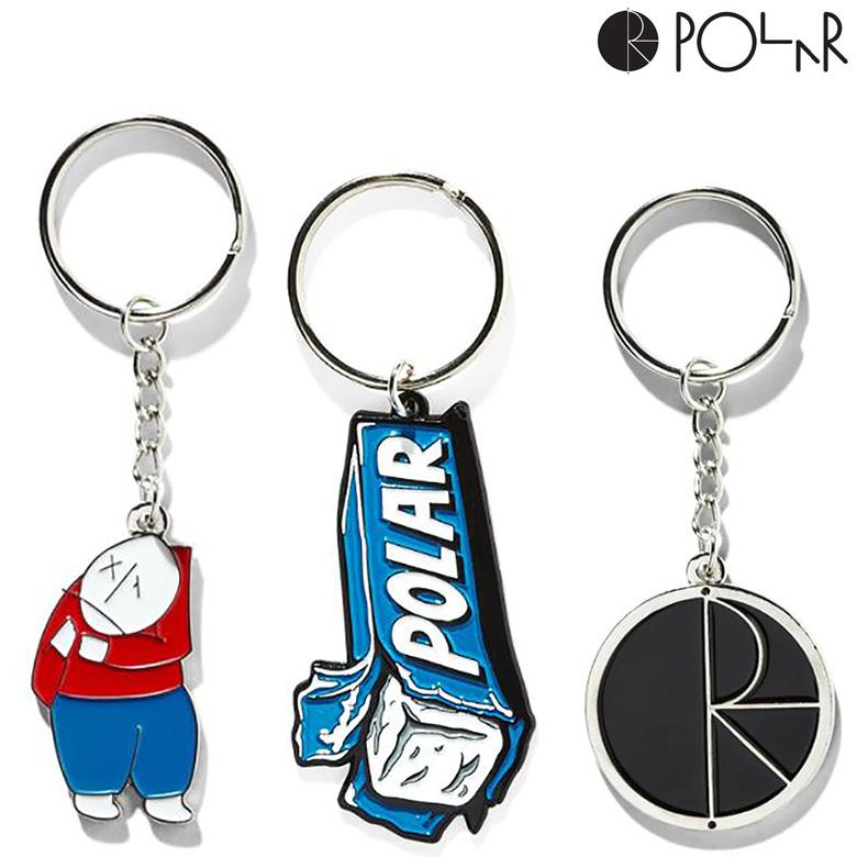 POLAR SKATE CO. ポーラースケートカンパニー キーホルダー KEY POLAR SKATE CO. ポーラースケートカンパニー キーホルダー KEY