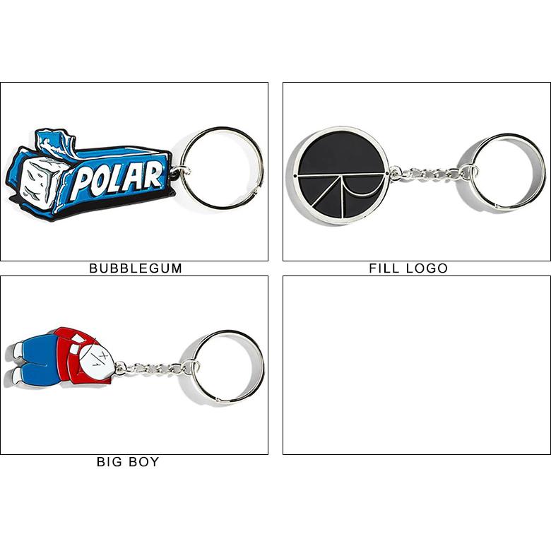POLAR SKATE CO. ポーラースケートカンパニー キーホルダー KEY POLAR SKATE CO. ポーラースケートカンパニー キーホルダー KEY