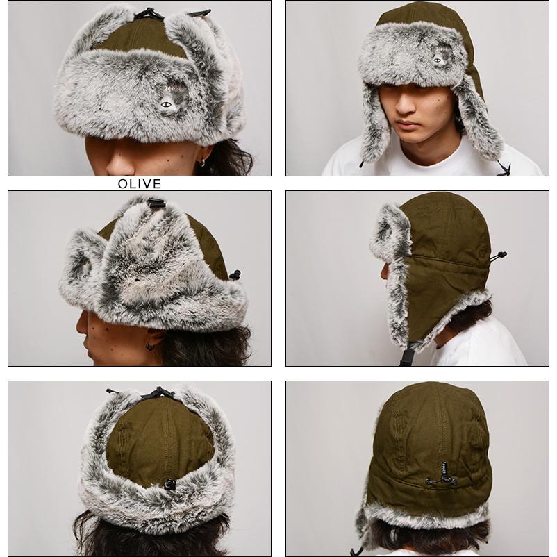 POLeR（ポーラー） キャップ POLeR MILITARY FUR VISOR CAP 正規取扱店