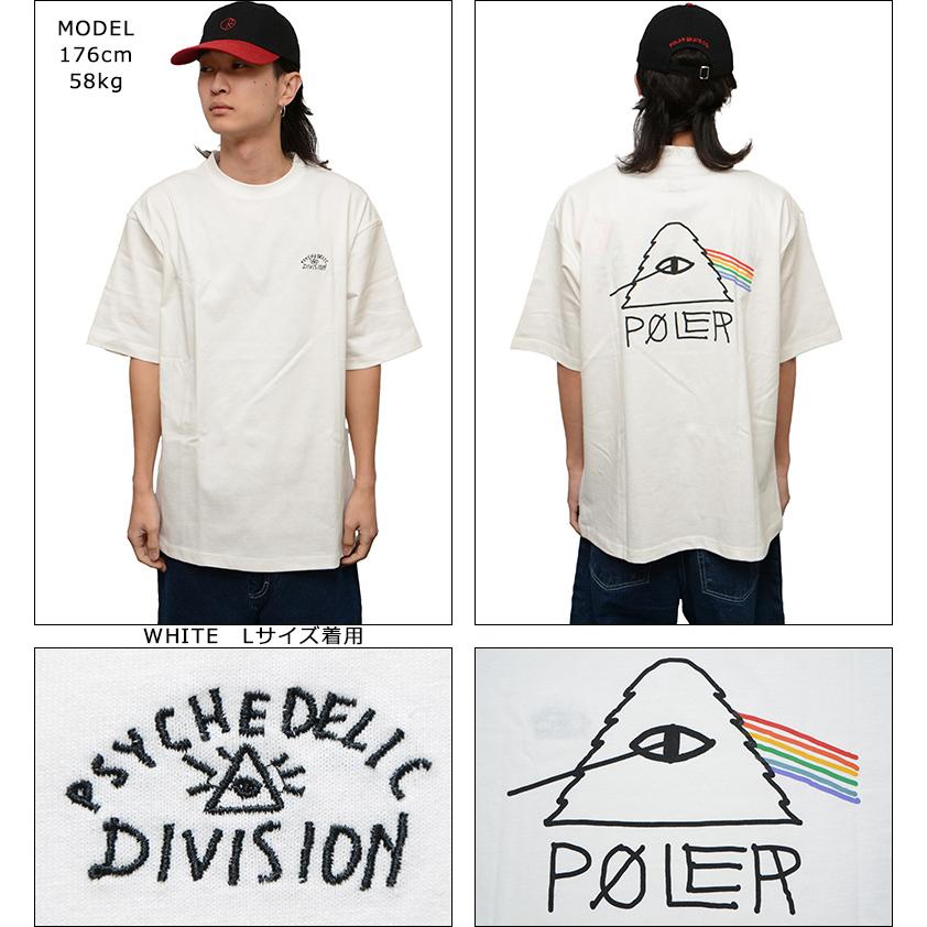 POLeR（ポーラー） Tシャツ POLeR PSYCHEDELIC RELAX FIT TEE 正規取扱