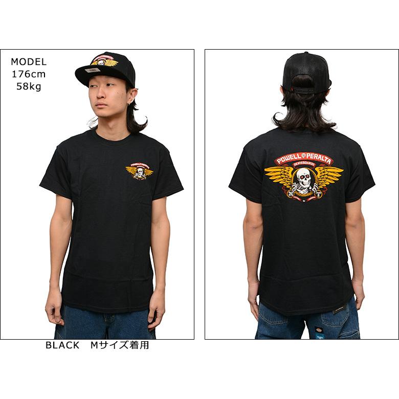 POWELL（パウエル） ペラルタ Tシャツ POWELL PERALTA WINGED RIPPER