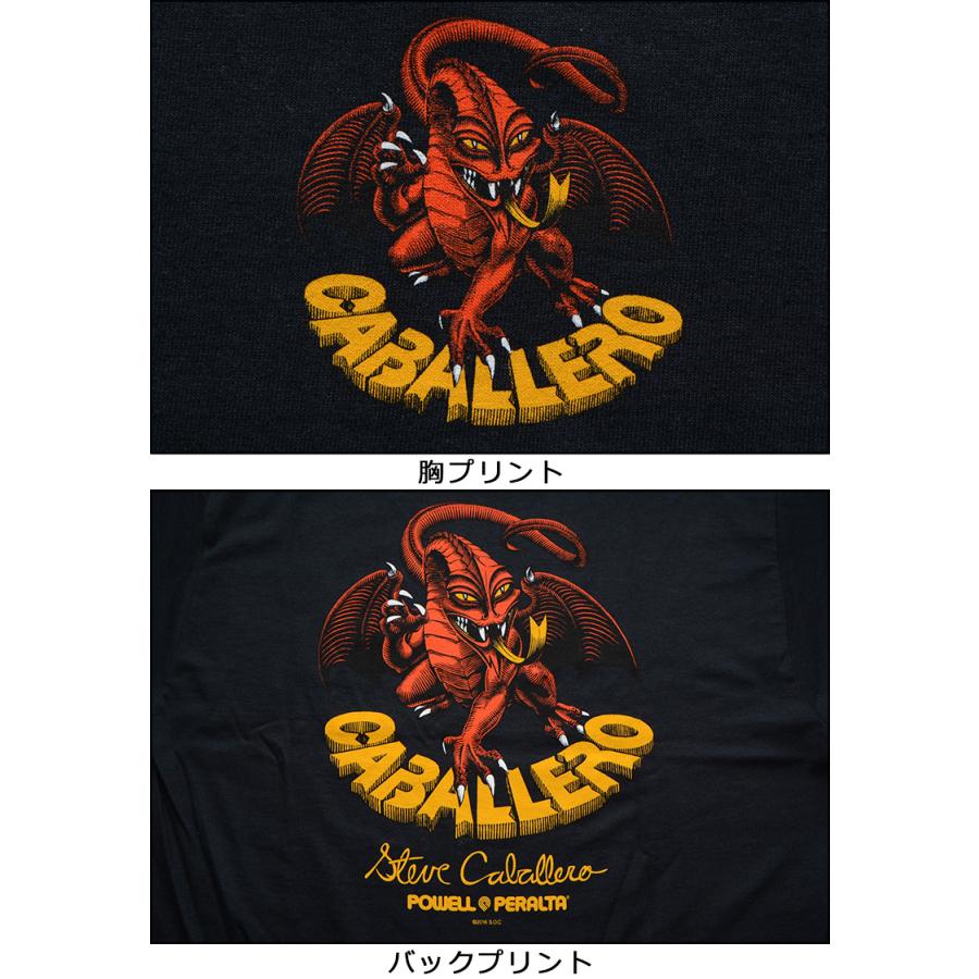 パウエル　　キャバレロ　ドラゴンTシャツ　POWELL オールドスケート POWELL PERALTA / Steve Caballero Ban This Dragon S/S Tee