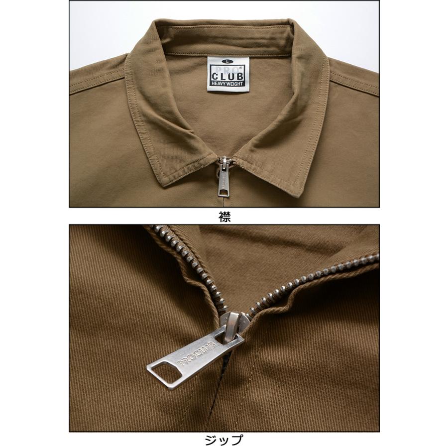 PRO CLUB プロクラブ ジャケット MECHANIC STRETCH TWILL JACKET PRO CLUB プロクラブ ジャケット MECHANIC STRETCH TWILL JACKET