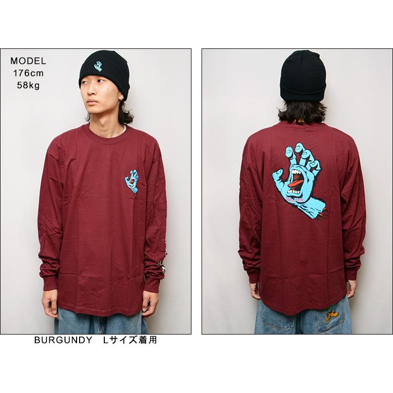SANTA CRUZ サンタクルーズ ロンT SCREAMING HAND L/S TEE T SANTA CRUZ サンタクルーズ ロンT SCREAMING HAND L/S TEE T