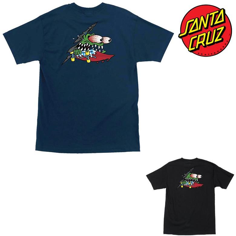 santacruz Tシャツ SANTA CRUZ サンタクルーズ Tシャツ SLASHED TEE 半袖T プリント