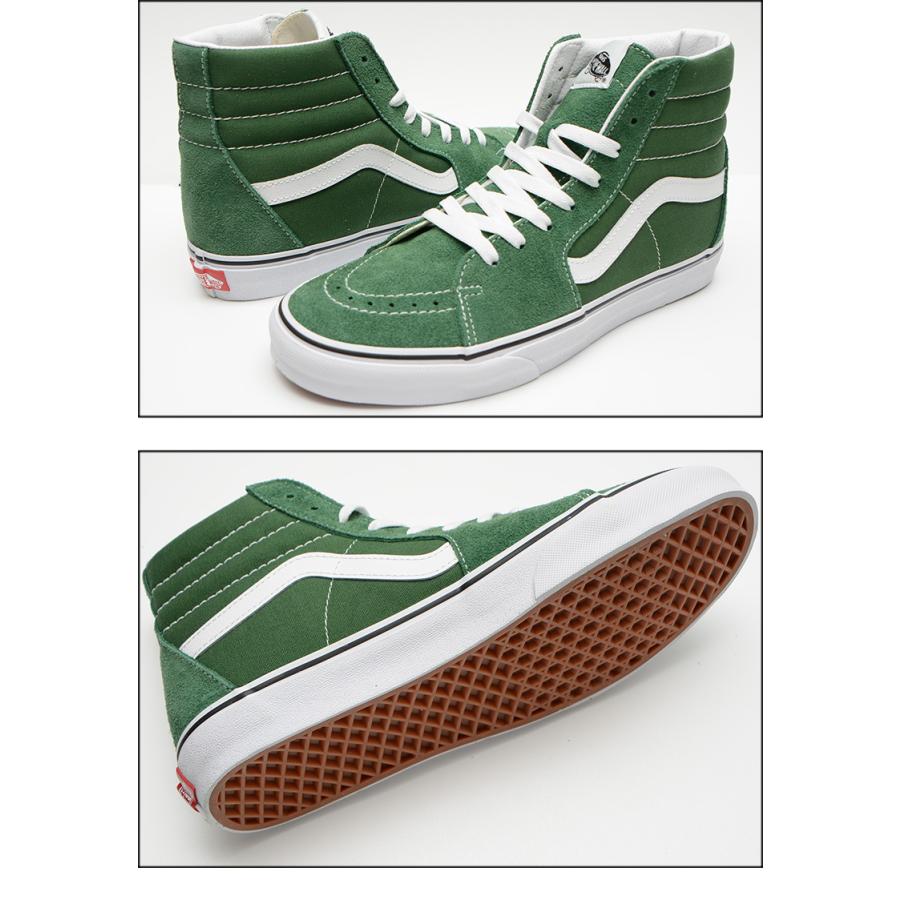 バンズ スニーカー VANS SK8-HI COLOR THEORY GREENER PAST ヴァンズ 正規取扱店 スケートハイ ハイカット シューズ スケート スケシュー スケーター｜pajaboo｜11