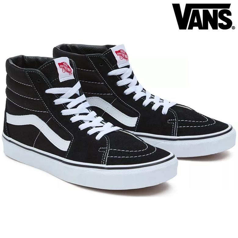 スニーカー VANS SS25 (VN000D5K ER01) VANS バンズ スニーカー UA SK8-HI BLACK / WHITE ヴァンズ 正規