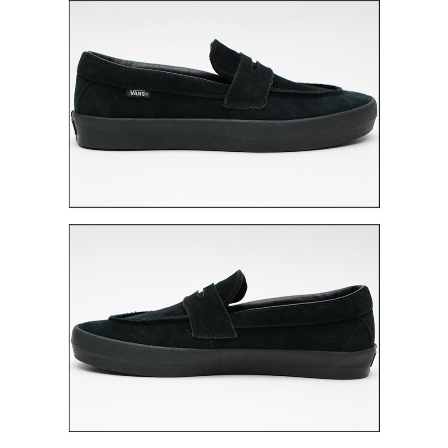 VANS（ヴァンズ） バンズ スニーカー VANS SKATE LOAFER SUEDE BLACK