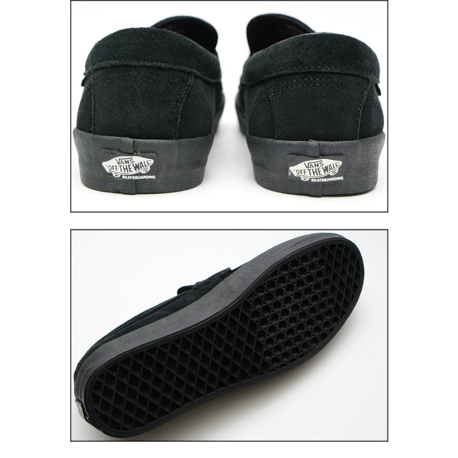 VANS（ヴァンズ） バンズ スニーカー VANS SKATE LOAFER SUEDE BLACK