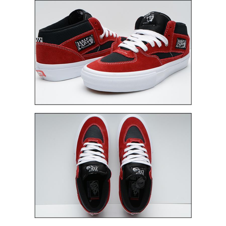 VANS バンズ スニーカー SKATE HALF CAB SPORT RED / BLACK 正規