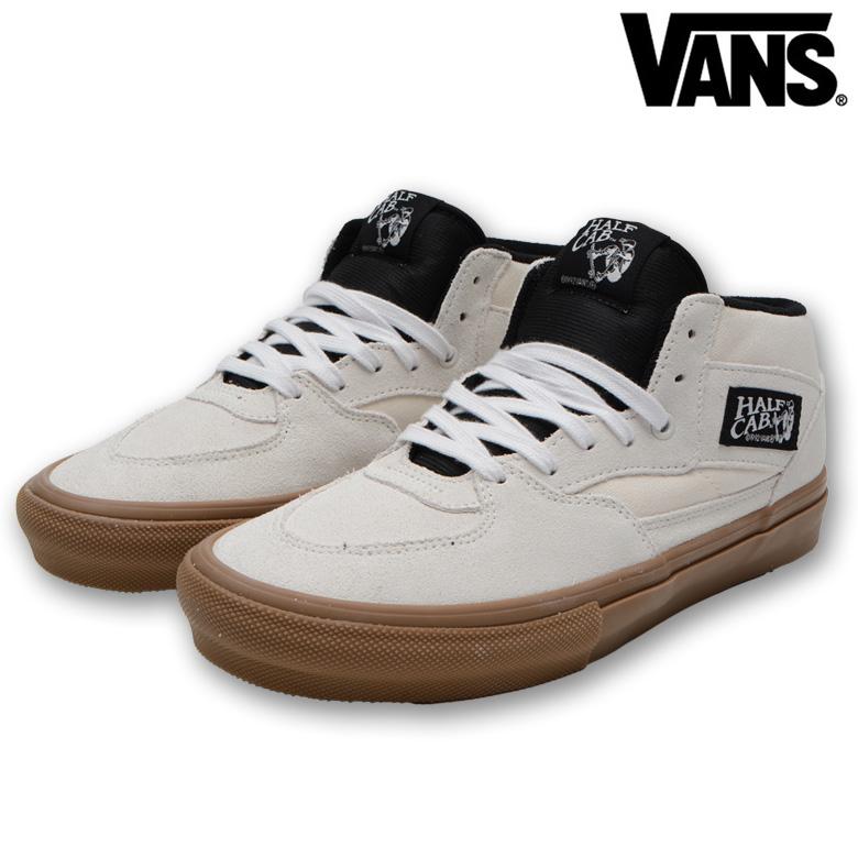 VANS SKATE HALF CAB ホワイト スニーカー スケート VANS SKATE HALF CAB / DAZ WHITE/WHITE（バンズ/ヴァンズ