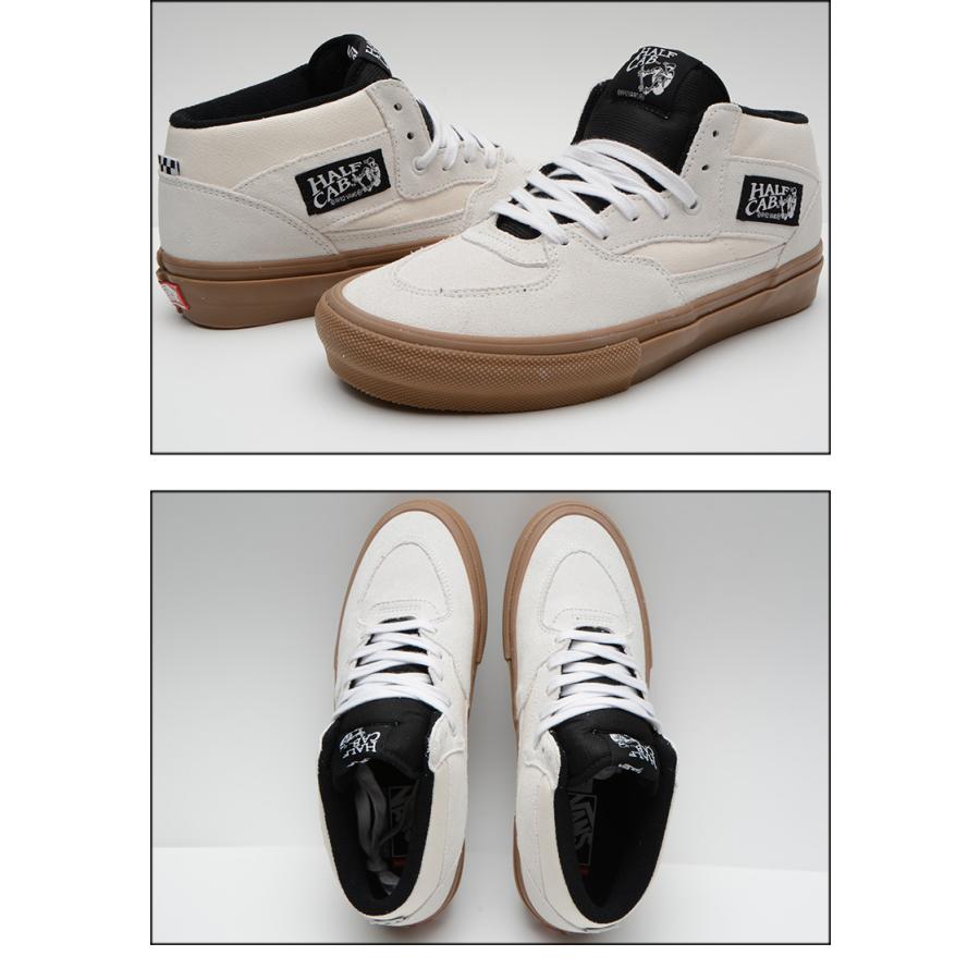 VANS バンズ スニーカー SKATE HALF CAB ANTIQUE WHITE / GUM