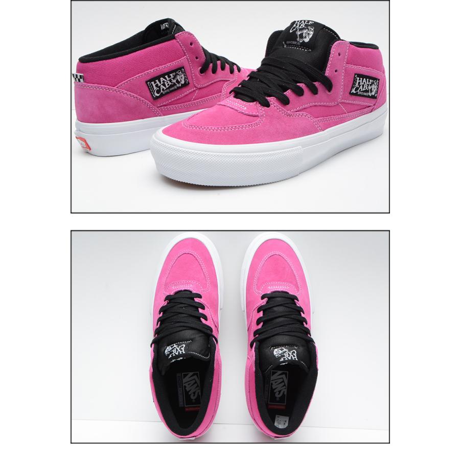VANS バンズ スニーカー SKATE HALF CAB POP HOT PINK 正規取扱 VANS バンズ スニーカー SKATE HALF CAB POP HOT PINK 正規取扱