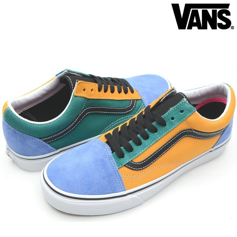 ヴァンズ スニーカー Vans Old Skool Mix Match Cadmium Yellow Tidepool 正規取扱店 シューズ オールドスクール バンズ Vans Vn0a4bv5tgn Pajaboo 通販 Yahoo ショッピング