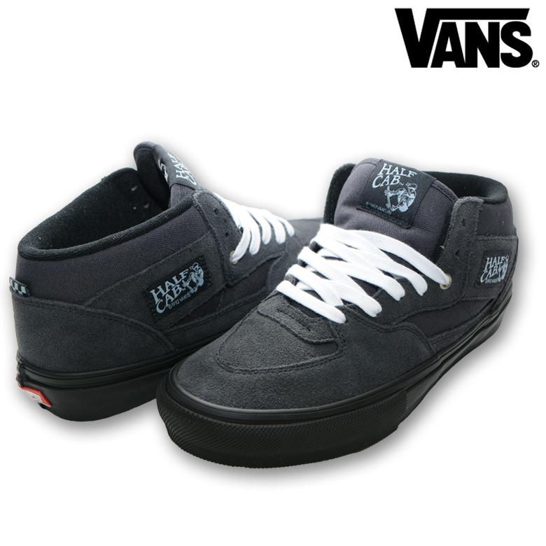VANS（ヴァンズ） バンズ スニーカー VANS SKATE HALF CAB CHARCOAL