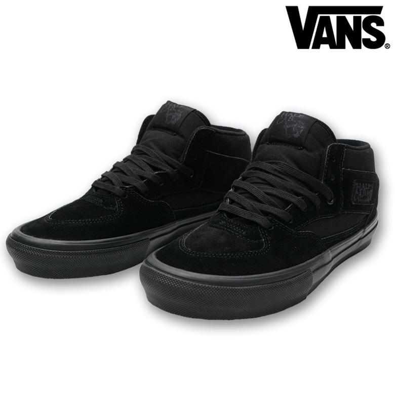 靴 Vans Half Cab black/black VN0A5FCDBKA VANS（ヴァンズ） バンズ スニーカー VANS SKATE HALF CAB BLACK