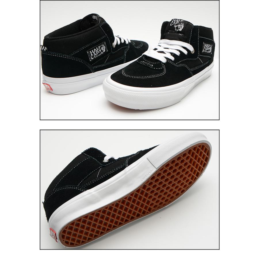 VANS バンズ スニーカー SKATE HALF CAB BLACK / WHITE 正規取扱 VANS バンズ スニーカー SKATE HALF CAB BLACK / WHITE 正規取扱