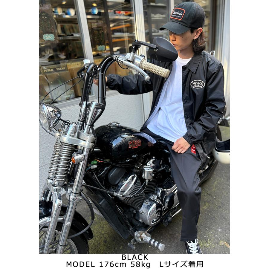 VANSON（バンソン） ジャケット VANSON NYLON JACKET コーチジャケット