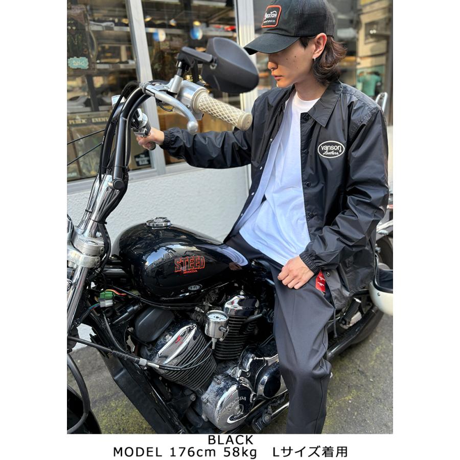 VANSON（バンソン） ジャケット VANSON NYLON JACKET コーチジャケット