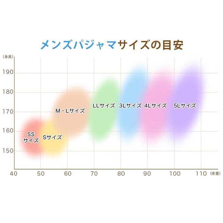 メンズ パジャマ 長袖 かぶり Vネック シルク100％ 日本製 春 夏 秋 父の日 0525の画像