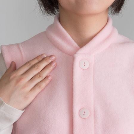 あったかフリース男女兼用ベスト 日本製 あったか微笑みシリーズ パジャマ レディース・メンズ  男女兼用サイズ ペア 0931 |  | 20
