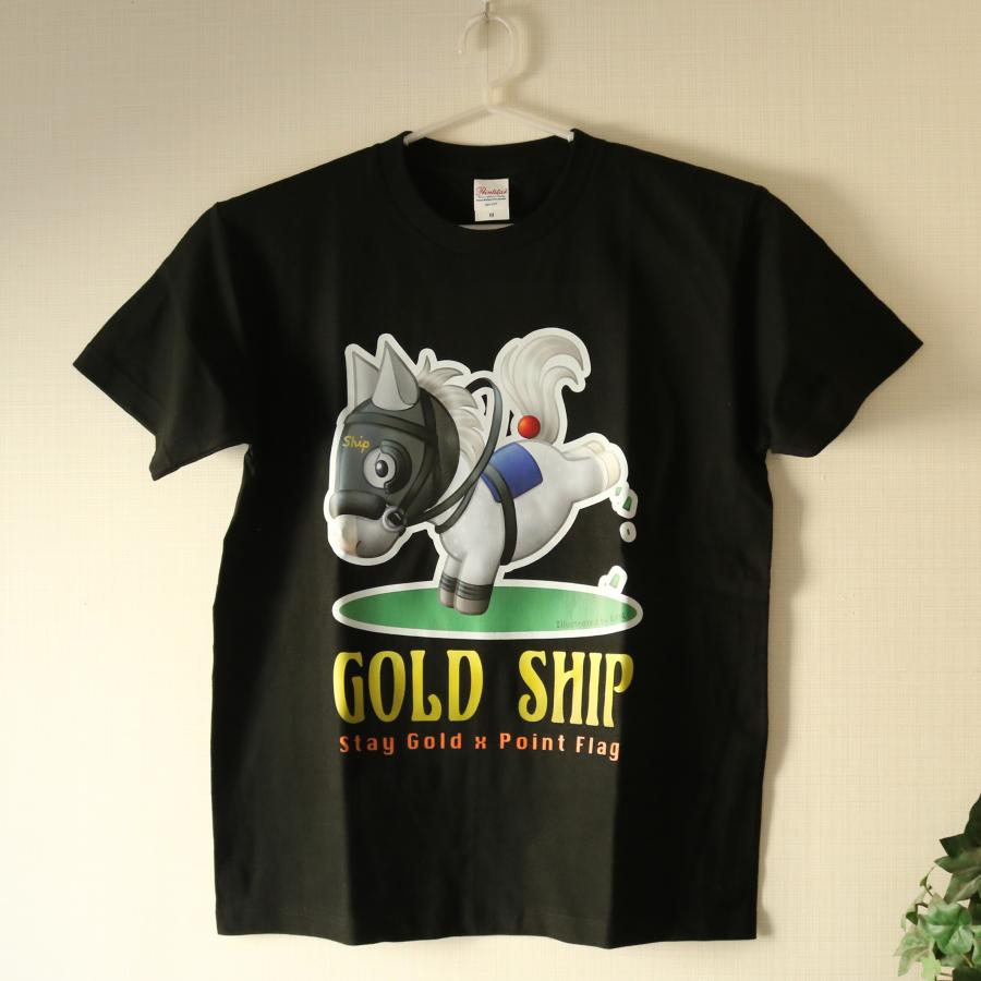 Tシャツ（ゴールドシップ） :zu8ncfsmi9:ぱかぱかしょっぷヤフー店