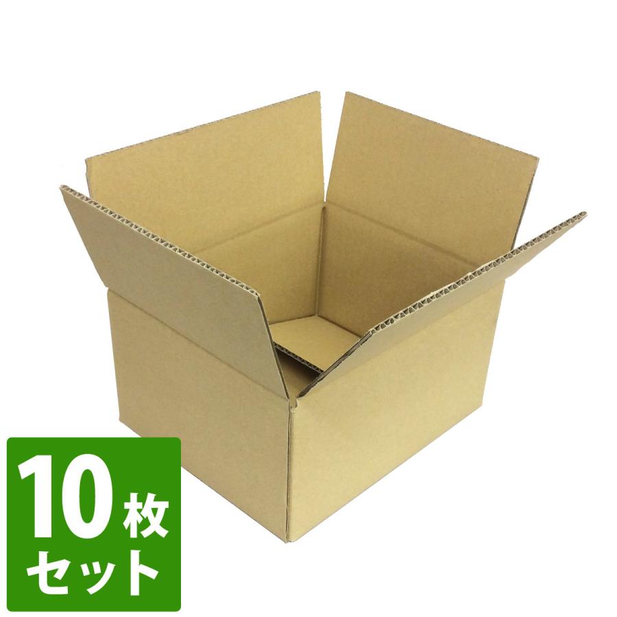 M-35 段ボール 宅配60cm(60サイズ) 250×205×130 10枚セット : パケ梱