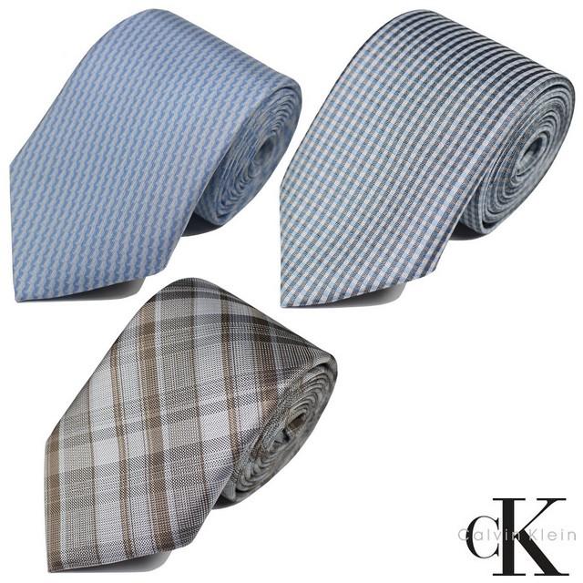 ネクタイ ブランド おしゃれ 代 30代 40代 50代 Brand プレゼント 高級 カルバンクライン Calvin Klein メンズ ギフト チェック 無地 人気商品