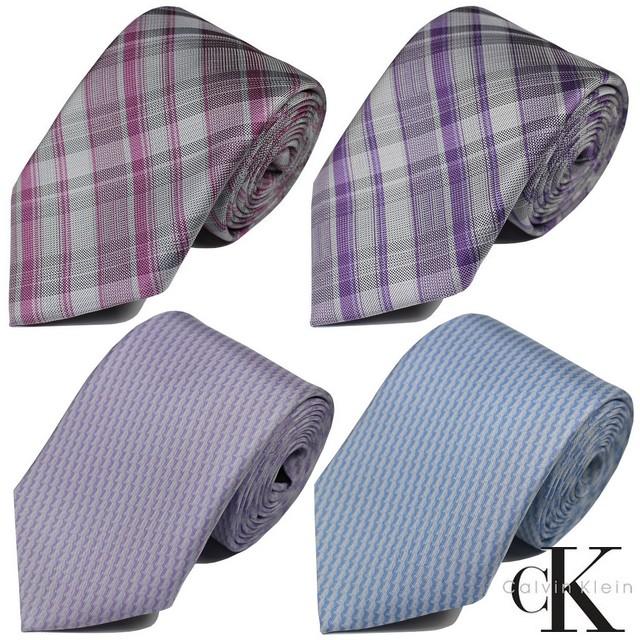 カルバンクライン ネクタイ ブランド おしゃれ 代 30代 40代 50代 Calvin 独特な ギフト シルク 高級 Klein 無地 チェック パターン メンズ