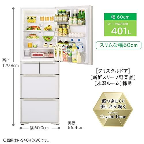 87％以上節約87％以上節約日立 冷蔵庫 幅60cm 401L クリスタル