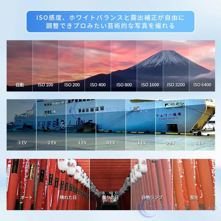 デジカメ デジタルカメラ 5K 8000万画素 日本製チップ WIFI対応 18倍
