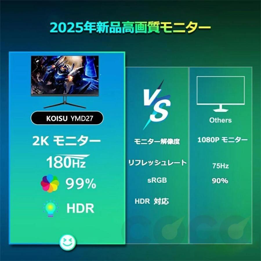 ゲーミングモニター 32 27 24 19インチ モニター IPS 1K 2K 4KフルUHD