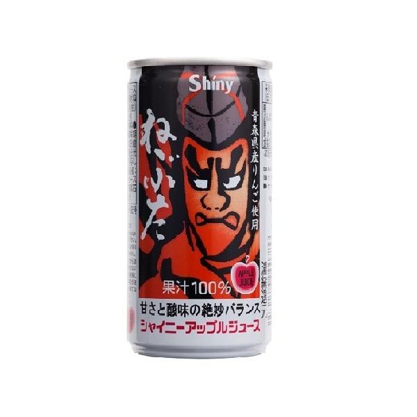 ねぶた シャイニーアップルジュース 青森ねぶた 190g×30缶