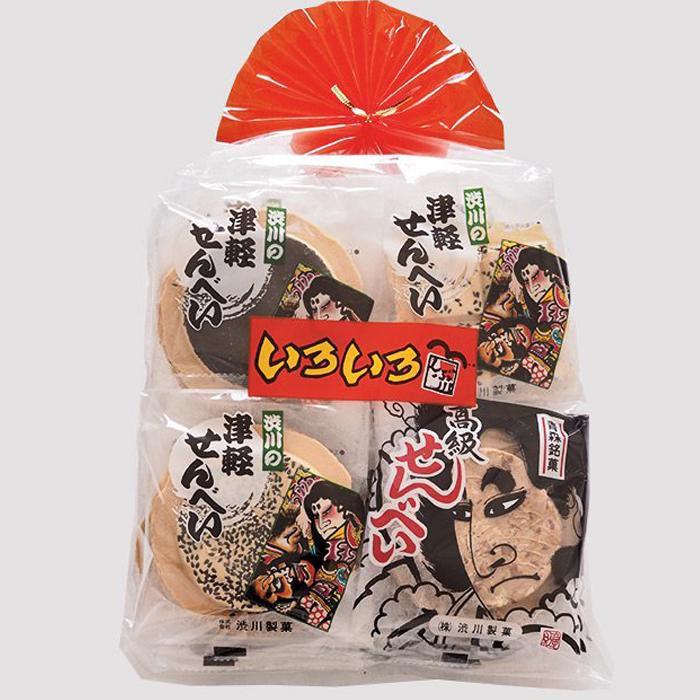 渋川製菓『津軽煎餅 いろいろ』26枚入り : 弘前物産パルシー - 通販