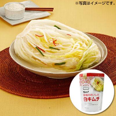 【当店おすすめ】[冷蔵]『宗家』白キムチ｜白白菜キムチ・甘口(500g) チョンガ 白菜キムチ 韓国キムチ 韓国おかず 韓国食材 韓国料理 韓国食品｜paldo