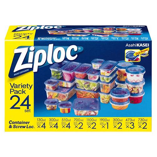 コストコ ジップロックコンテナ Ziploc 9種類 24個入 バラエティ コストコ ジップロックコンテナ Ziploc 9種類 24個入 バラエティ