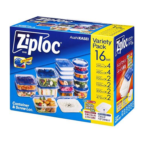 コストコ ジップロックコンテナ Ziploc 16個入 アソートセット