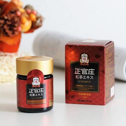 正官庄 紅参エキス(100g) 日本仕様 ジョンガンジャン 6年根高麗