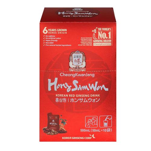 正官庄 紅蔘元 ホンサムウォン パウチ 50ml x 30袋 ジョンガンジャン