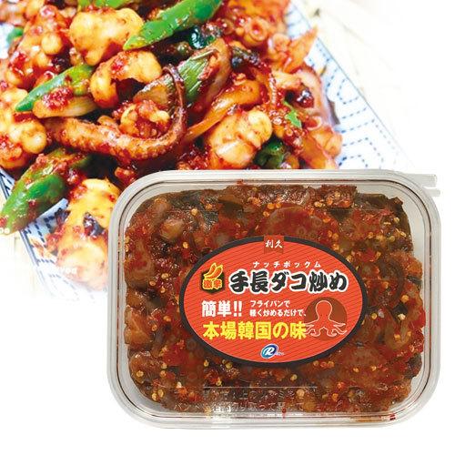 冷凍 利久 手長ダコ炒め 500g テナガダコ炒め ナクチポックム 惣菜 韓国風おかず 韓国料理 P1035 八道韓国食品 通販 Yahoo ショッピング