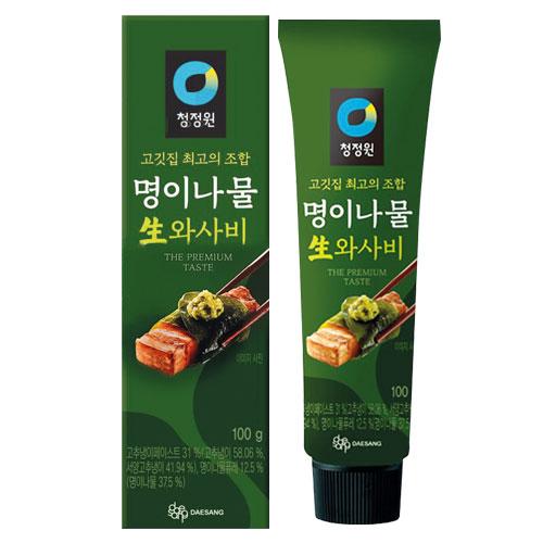 清浄園 行者にんにく入りワサビ (100g) チューブわさび 焼肉 韓国調味