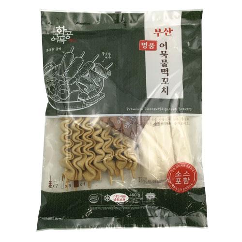 冷凍 ファンゴン 釜山餅入り串おでん 460g (串おでん7本・串餅3本