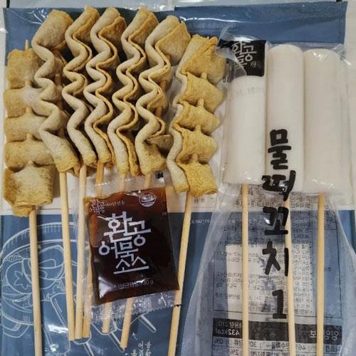 冷凍 ファンゴン 釜山餅入り串おでん 460g (串おでん7本・串餅3本