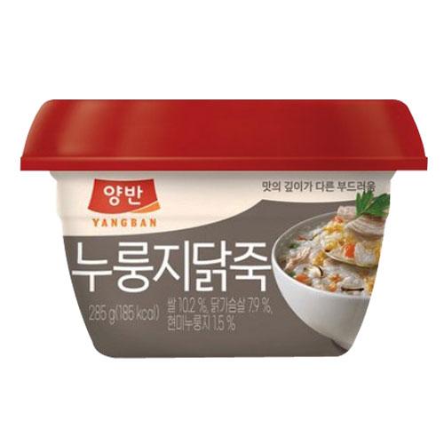 商品変更】ドンウォン ヤンバン おこげ鶏粥 285g 栄養鶏粥 ヌルンジ