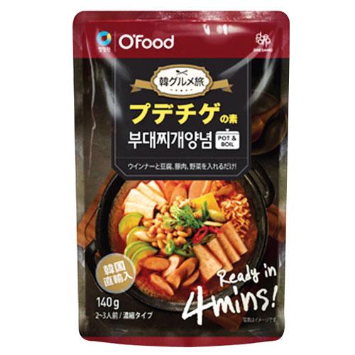 O'Food プデチゲの素 (140g) プデチゲソース 清浄園 オーフード